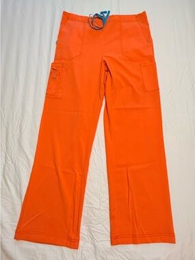 Carhartt Force Cross-Flex Women's Boot Cut Pant - Coral with Teal